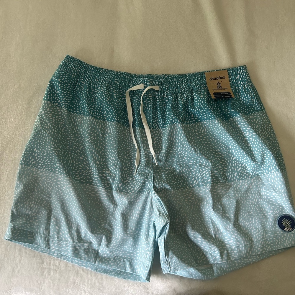 Chubbies Brand Swim Shorts with brief liner. XXL